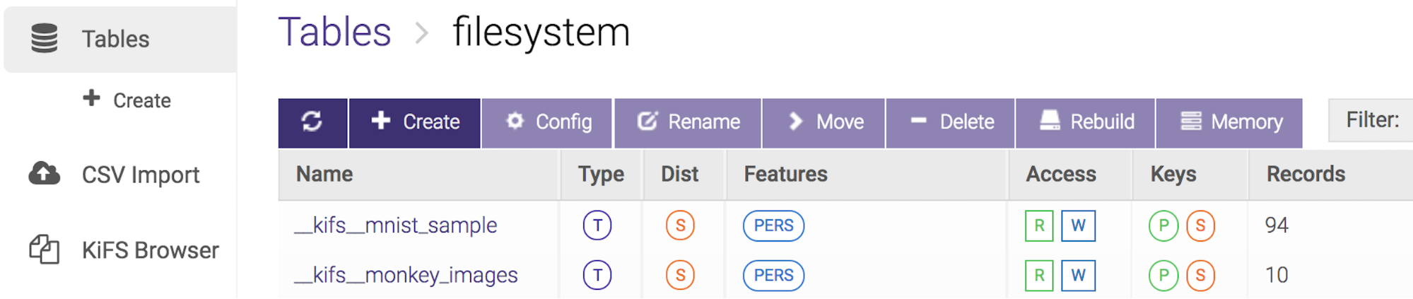 filesystem