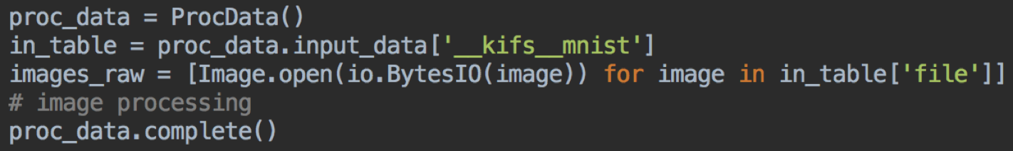 KiFS image data
